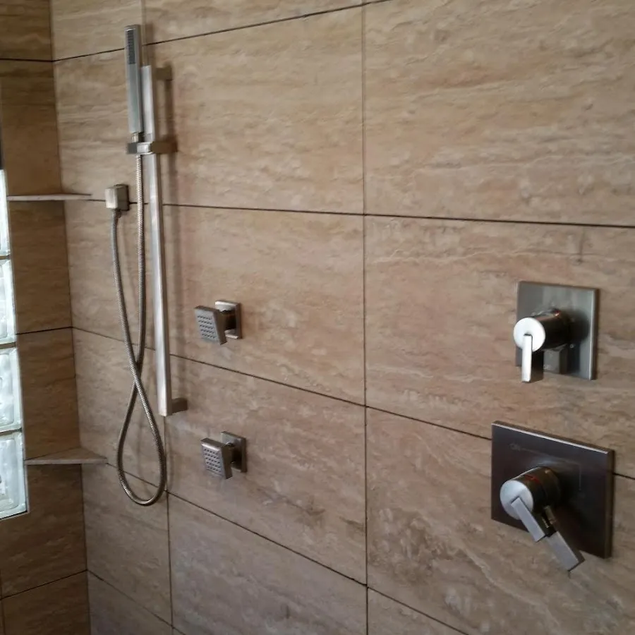 Shower fixture installation for Water Heater Replacement in Apollo Beach